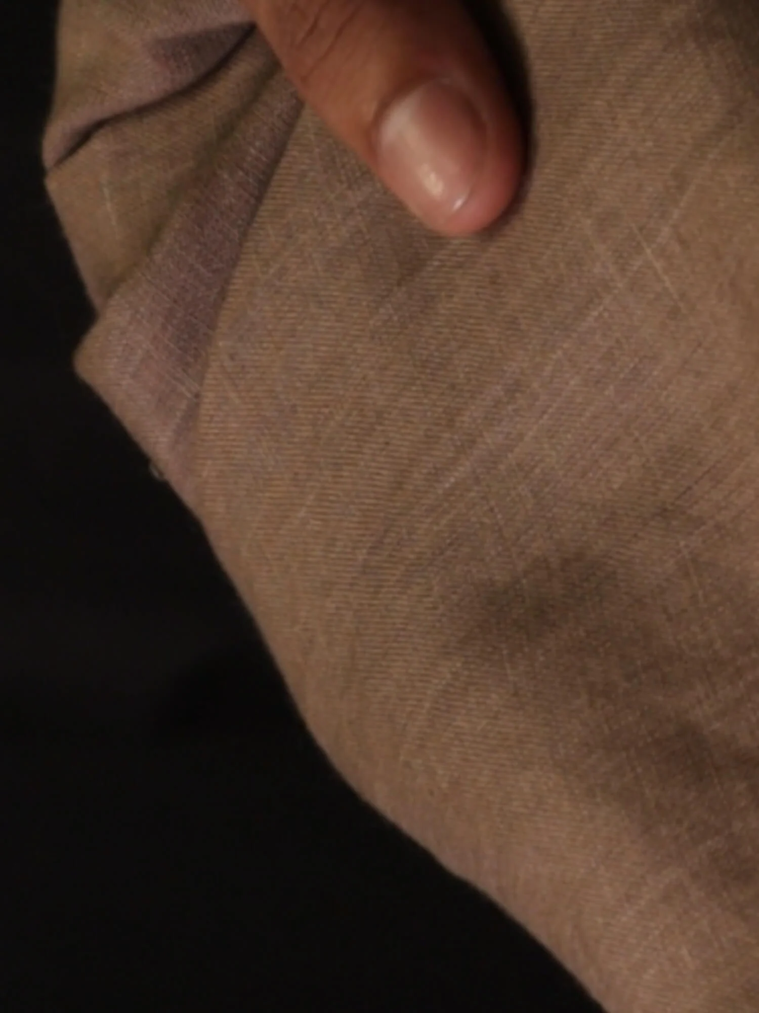 Earth Brown 100% Pure Linen Fabric