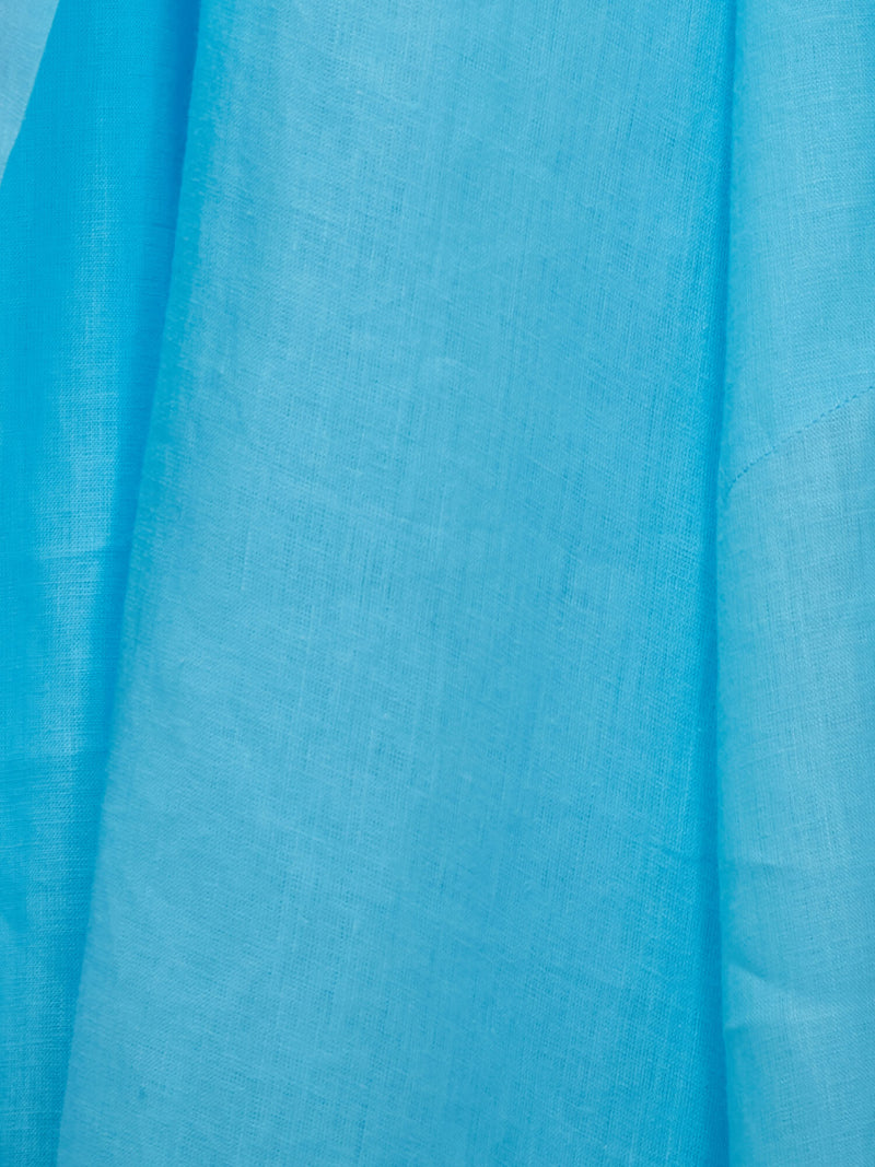 Sky Blue 100% Pure Linen Classic