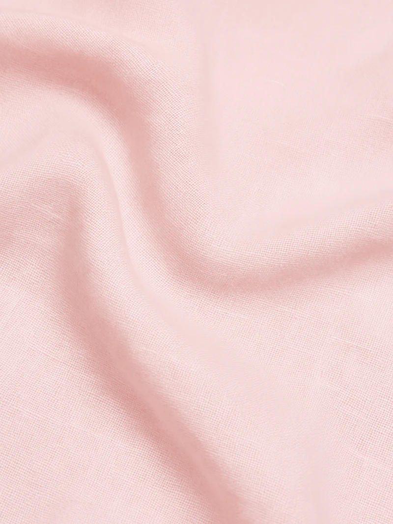 Blush Pink 100% Pure Linen Fabric