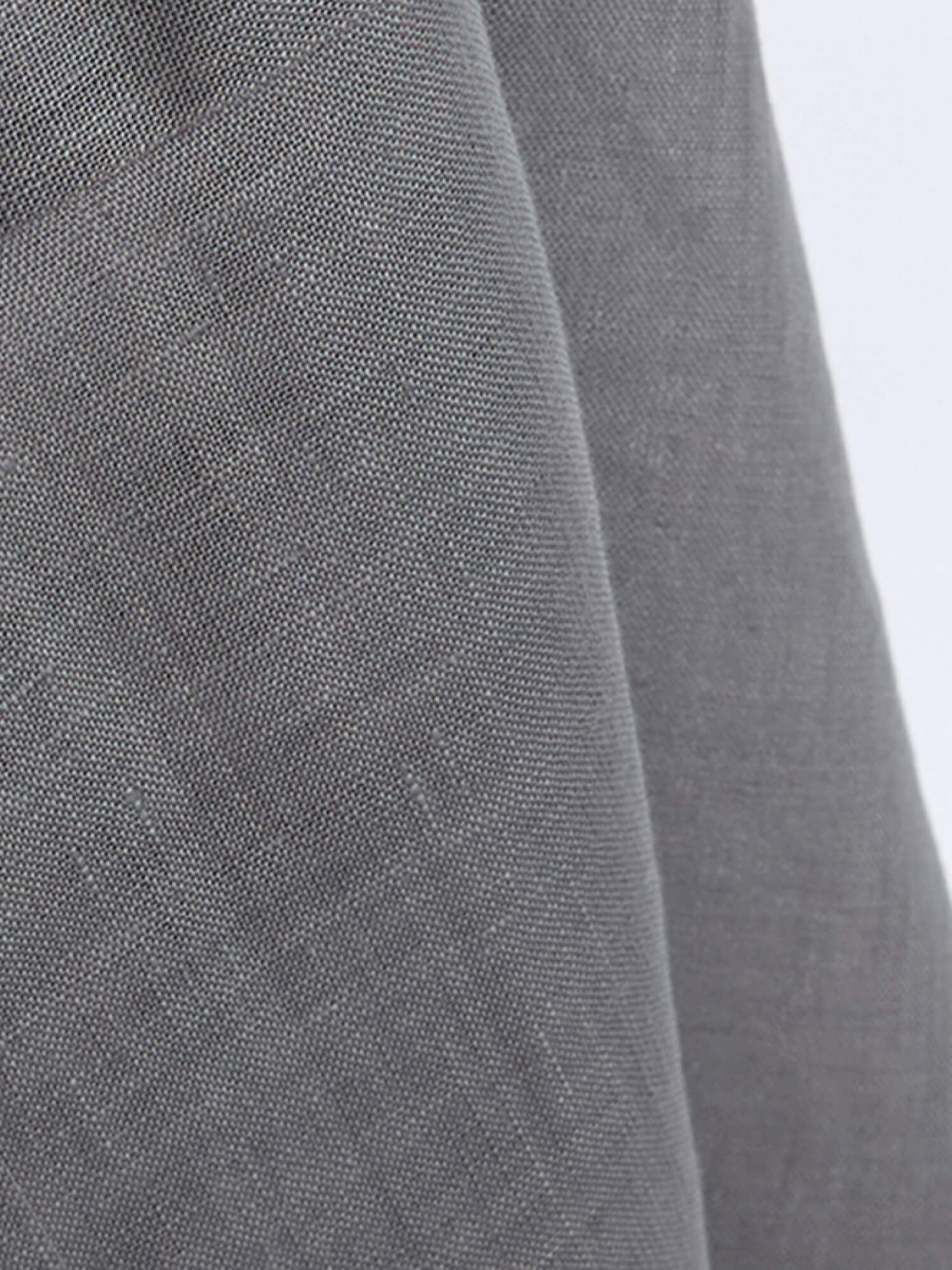 Light Gray 100% Pure Linen Fabric